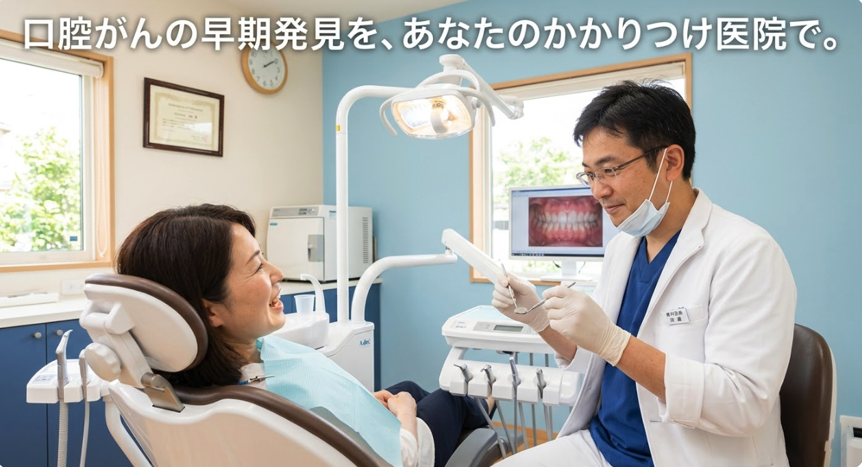 【岡山市北区の口腔外科医が解説】口腔がんを早期に発見するためにの外観